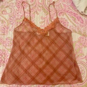Gilligan O’Malley XL camisole & thong panties GUC